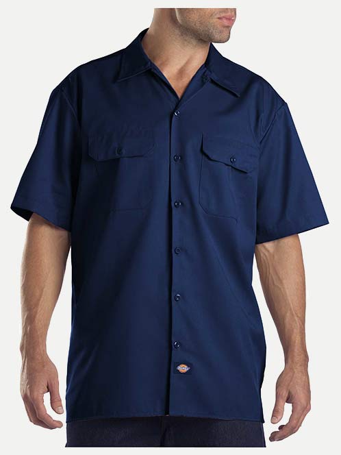 Dickies Original Fit Short Sleeve Button Front Work Shirt