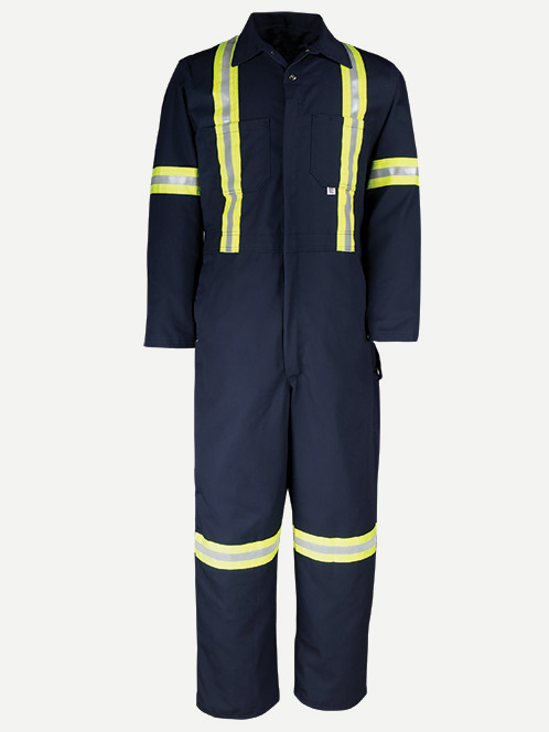 Big Bill Twill Workwear Deluxe Coverall With Reflective Tape