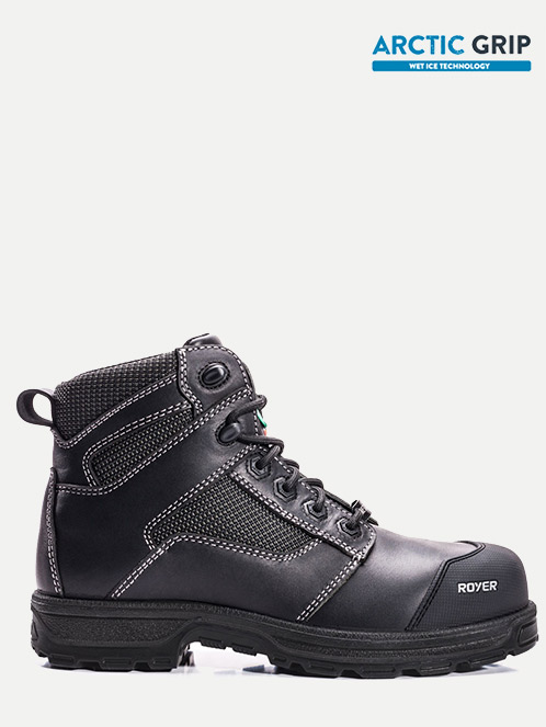 Royer 6" Metal-Free Arctic Grip Lightweight Leather Work boot