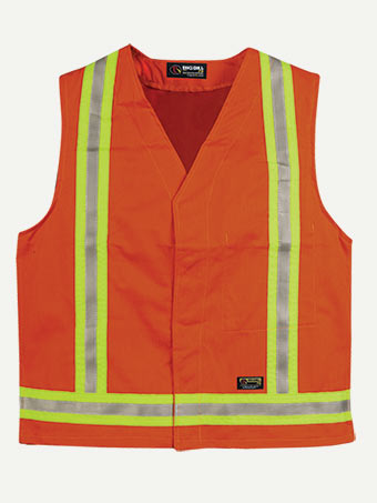 Big Bill 9 oz Westex™ Ultra Soft® Unlined Covering Hiviz Vest