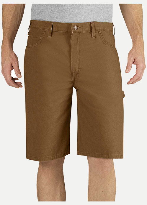 Dickies Relaxed Fit 11" Washed Duck Carpenter Short