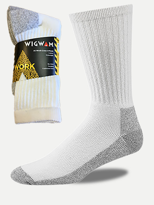 Wigwam 'At Work' Crew Socks (3 Pack)