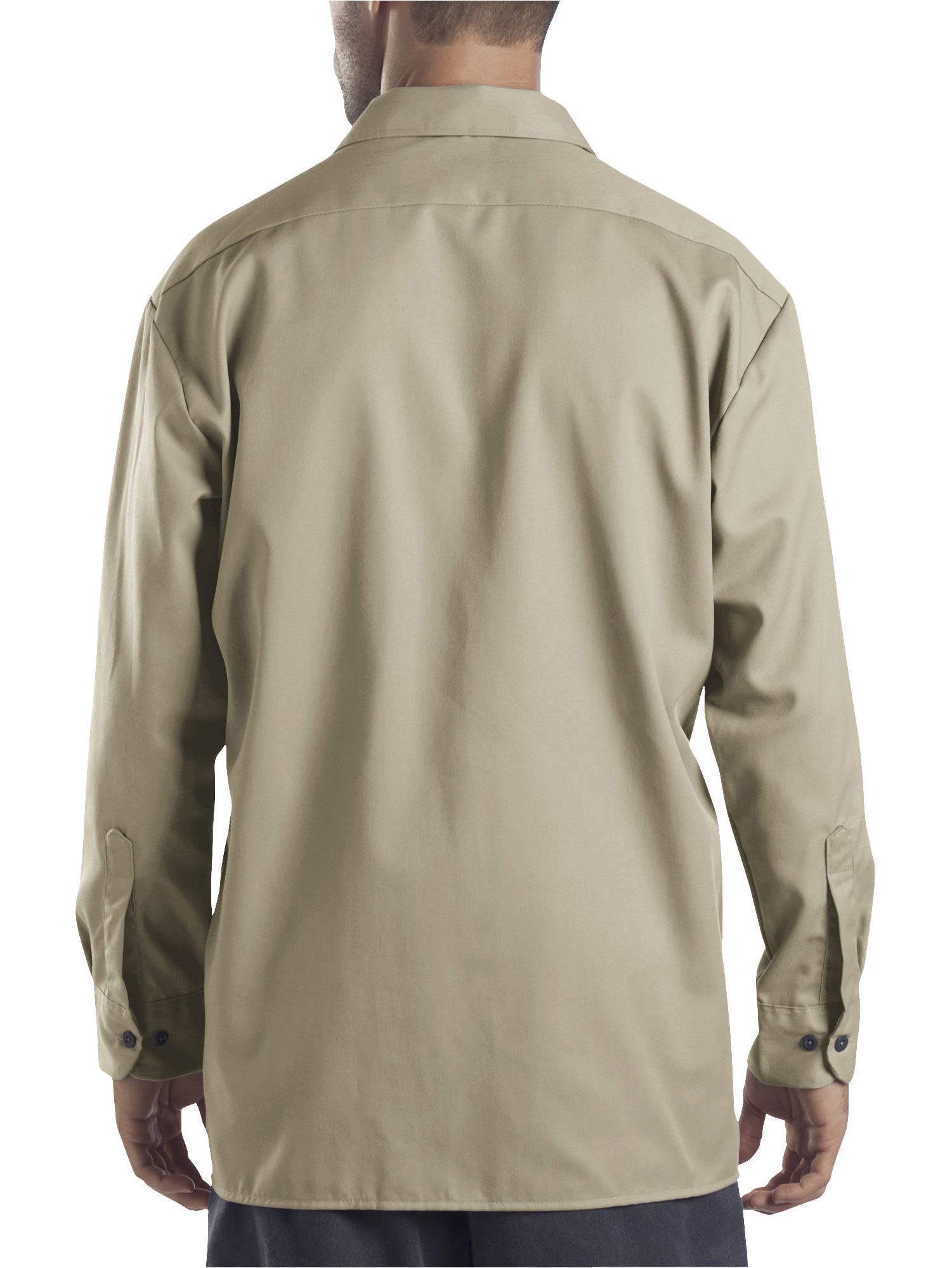 Dickies Original Fit Long Sleeve Button Front Work Shirt - 574