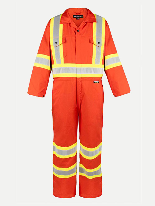 Terra High Visibility 4" Lightweight Coveralls