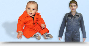 Children / youth coveralls